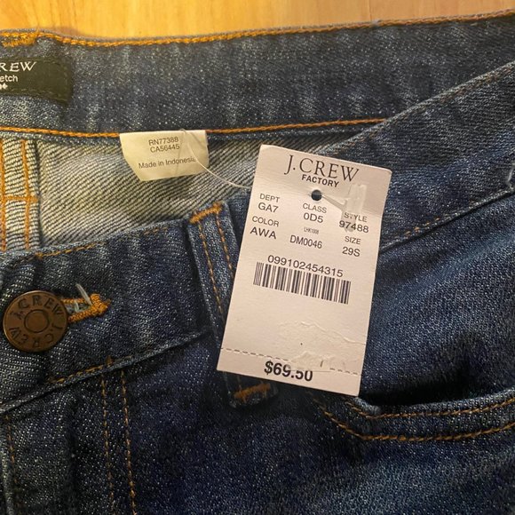 NWT J Crew Factory Bootcut Jeans Size 29S - Picture 8 of 11